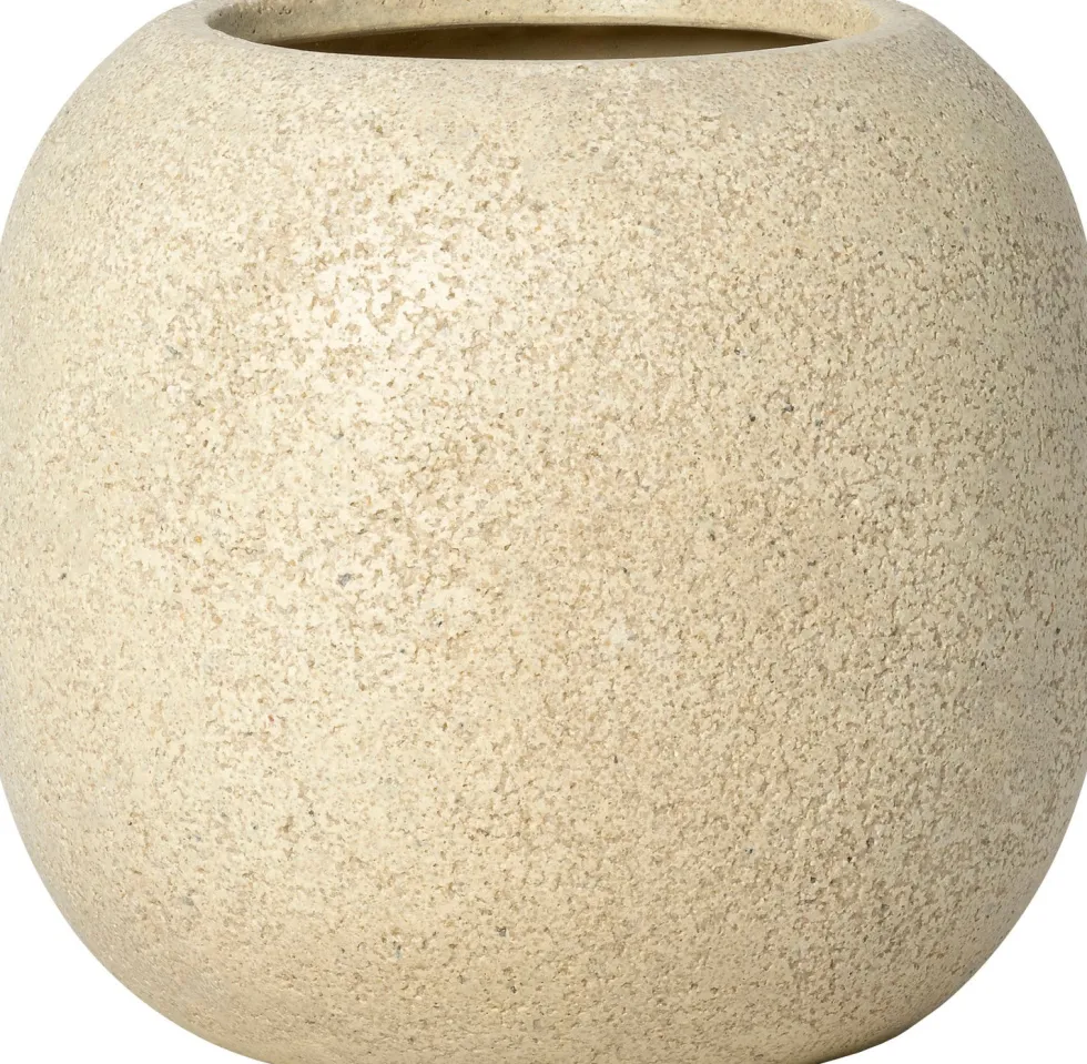 Intratuin bloempot Linda beige D 50 H 44,5 cm