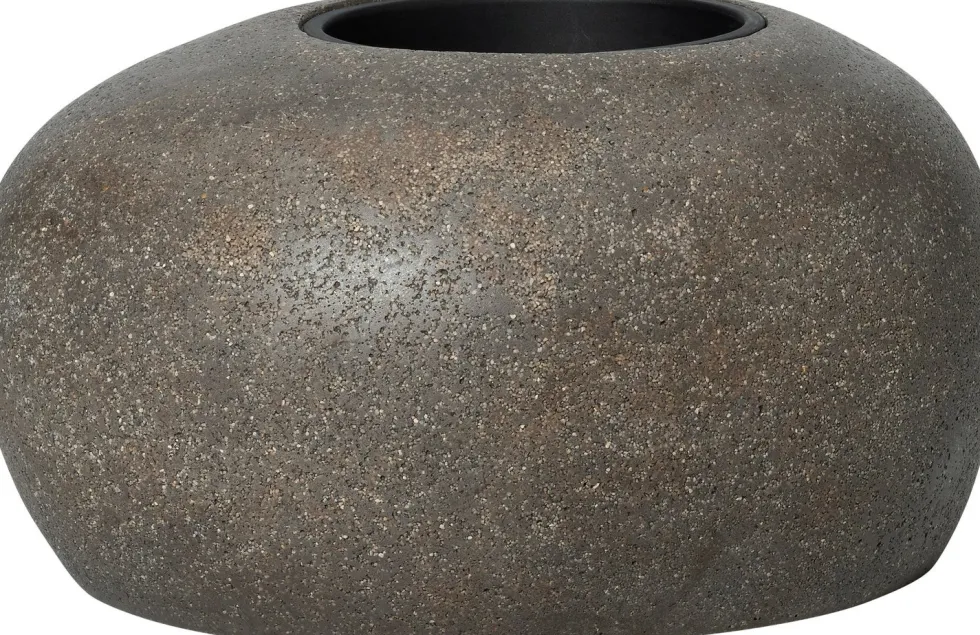 Intratuin bloempot Linda bruin D 26 H 24 cm