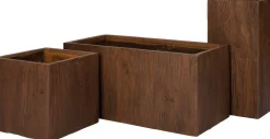 Intratuin bloempot Lisse bruin 24 x 24 x 23 cm