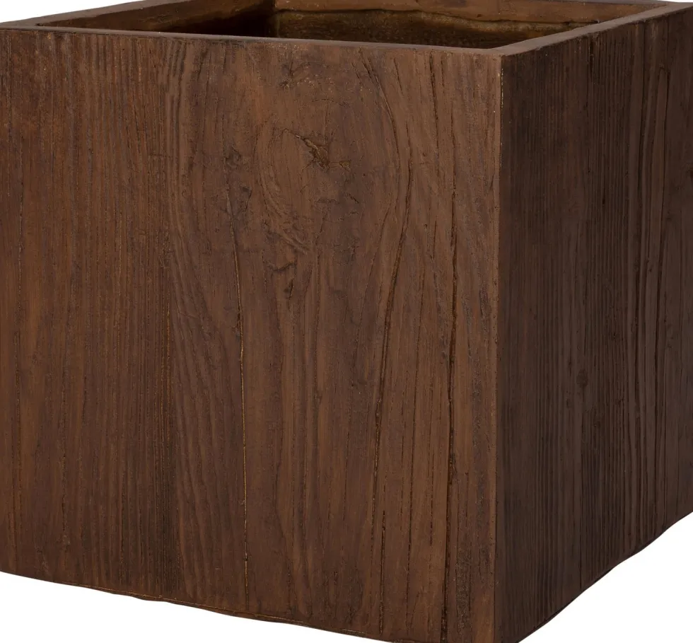Intratuin bloempot Lisse bruin 24 x 24 x 23 cm