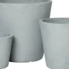 Intratuin bloempot Liv lichtgrijs D 27 H 24 cm