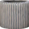 Intratuin bloempot Louva beige D 9 H 8 cm