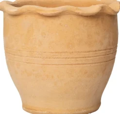 Intratuin bloempot Lucas beige D 12 H 12 cm