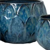 Intratuin bloempot Mae blauw D 18 H 13 cm