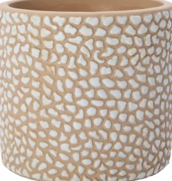 Intratuin bloempot Maren crème D 17,5 H 16