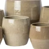 Intratuin bloempot Maure beige D 26 H 24 cm