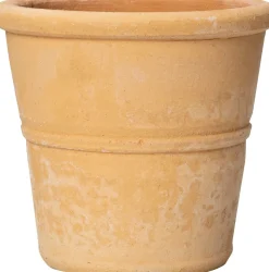 Intratuin bloempot Mees beige D 10 H 10 cm