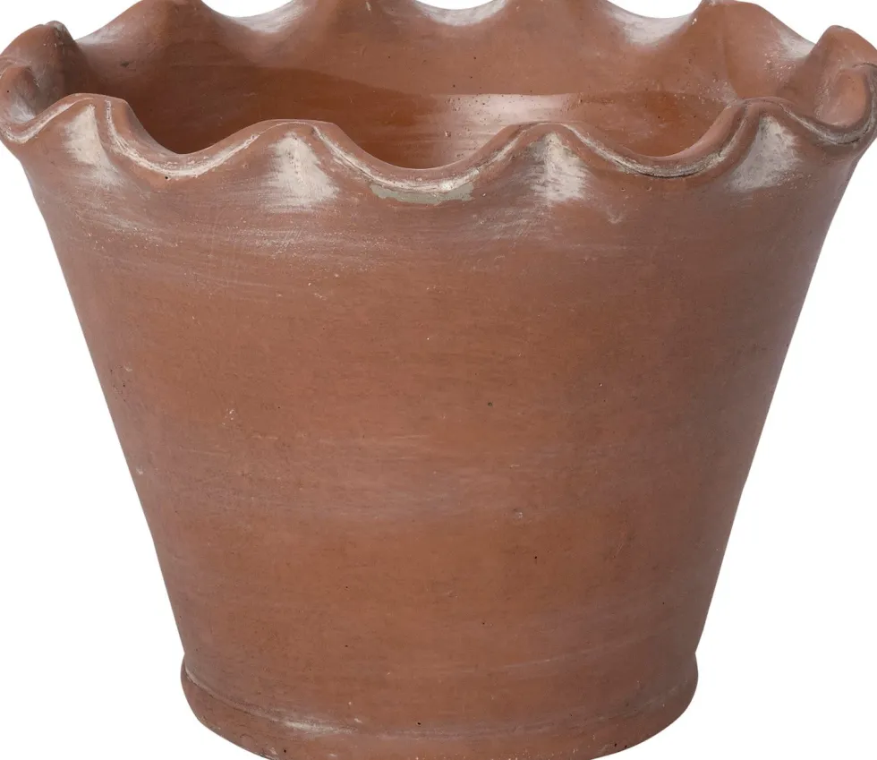 Intratuin bloempot Nador rood D 26 H 18 cm