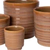 Intratuin bloempot Noud terracotta D 8 H 8 cm