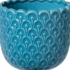 Intratuin bloempot Nowi blauw D 8 H 7,5 cm