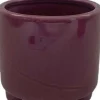 Intratuin bloempot op poten Eloi paars D 10 H 9,5 cm