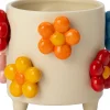 Intratuin bloempot op poten Teddie beige D 10,5 H 11 cm