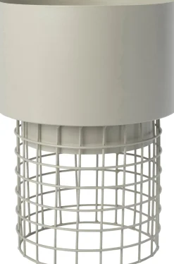 Intratuin bloempot op standaard Aafje beige D 23 H 32 cm