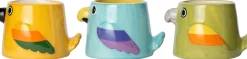 Intratuin bloempot Pico blauw 11 x 8,8 x 6,8 cm