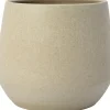 Intratuin bloempot Rano taupe D 42 H 38 cm