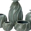 Intratuin bloempot Ryden groen D 13 H 10 cm