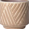 Intratuin bloempot Silv beige D 13,5 H 12 cm