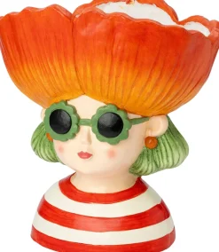 Intratuin bloempot Sunny Shades rood 36 x 28 x 38 cm