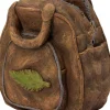 Intratuin bloempot Tas bruin 22 x 18,5 x 22,5 cm