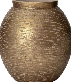 Intratuin bloempot Tendai goud D 23 H 25 cm