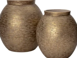 Intratuin bloempot Tendai goud D 23 H 25 cm
