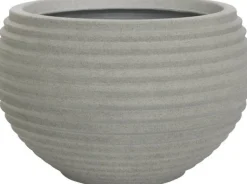 Intratuin bloempot Thijs grijs D 70 H 46 cm