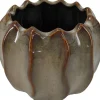 Intratuin bloempot Tiber bruin D 13,5 H 11,5 cm