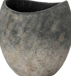Intratuin bloempot Toby grijs D 21 H 20 cm