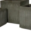 Intratuin bloempot Tube bruin 37,5 x 37,5 x 36 cm