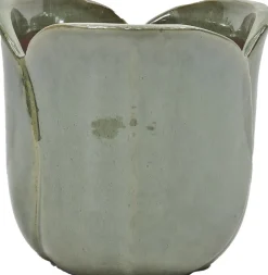 Intratuin bloempot Tulp groen 22 x 22 x 20 cm