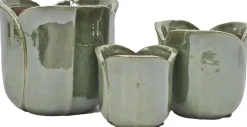 Intratuin bloempot Tulp groen 22 x 22 x 20 cm