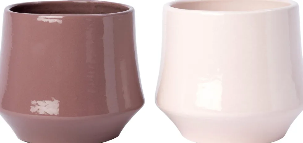 Intratuin bloempot Vilo roze D 24 H 21 cm
