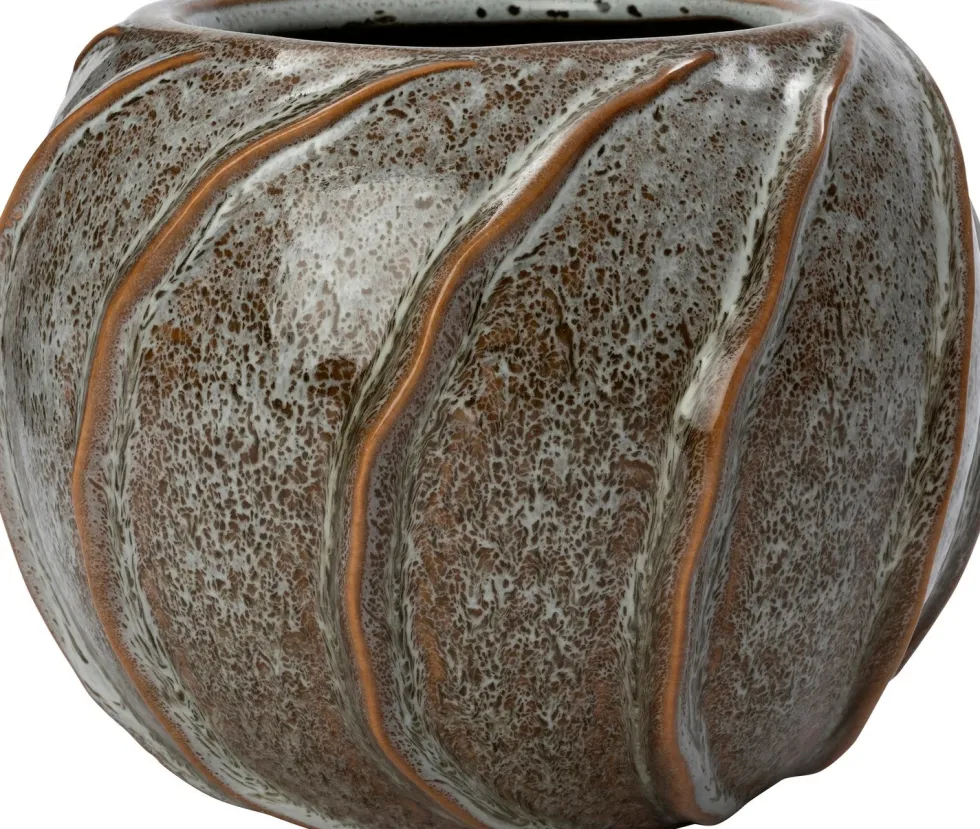 Intratuin bloempot Wayan groen D 9 H 7,5 cm