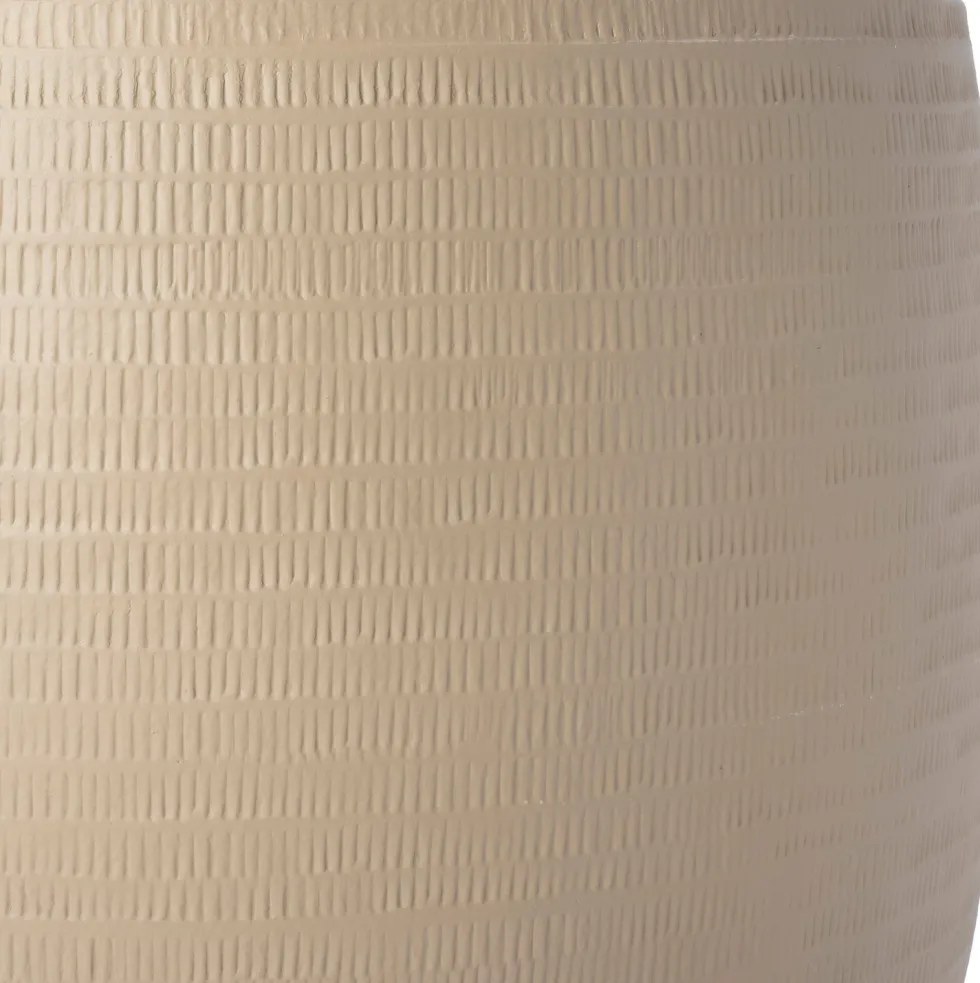 Intratuin bloempot Xanna zand D 27 H 25 cm