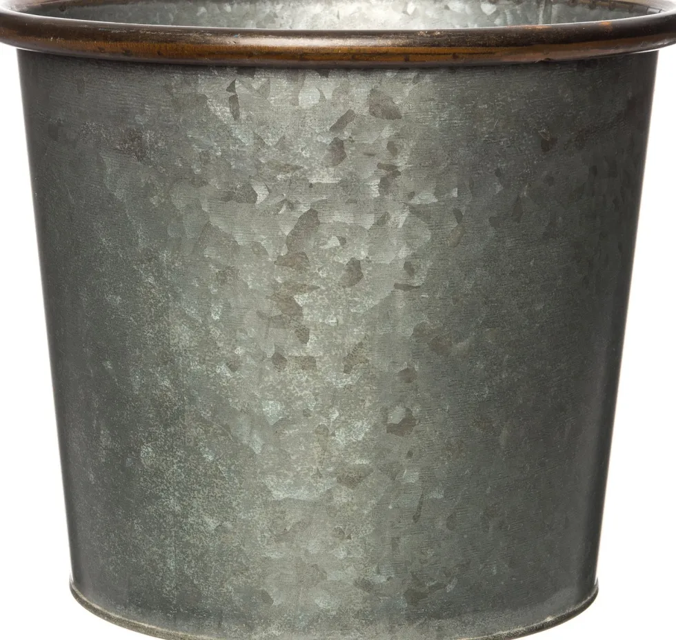 Intratuin bloempot Yari grijs D 22 H 19 cm