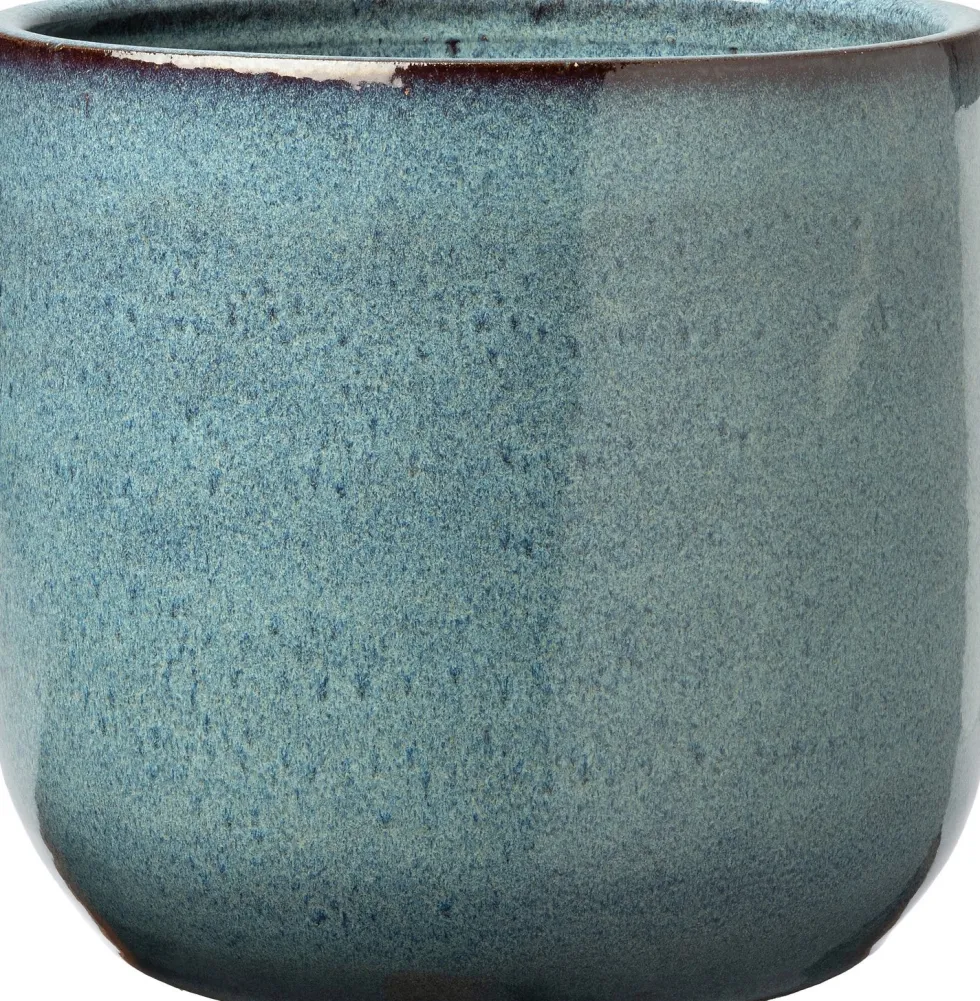 Intratuin bloempot Zila blauw D 26 H 24 cm