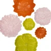 Intratuin decoratiebord Aaron oranje D 10,2 H 2,8 cm