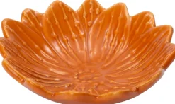 Intratuin decoratiebord Aaron oranje D 10,2 H 2,8 cm