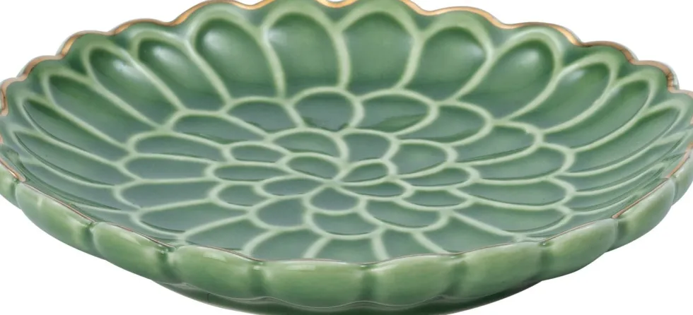 Intratuin decoratiebord Aimee groen D 10 H 1,7 cm