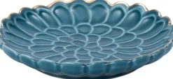 Intratuin decoratiebord Aimee blauw D 10 H 1,7 cm