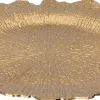 Intratuin decoratiebord Bloem goud D 33 cm