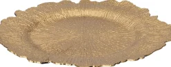 Intratuin decoratiebord Bloem goud D 33 cm
