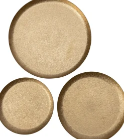 Intratuin decoratiebord Bony goud D 20 H 2 cm