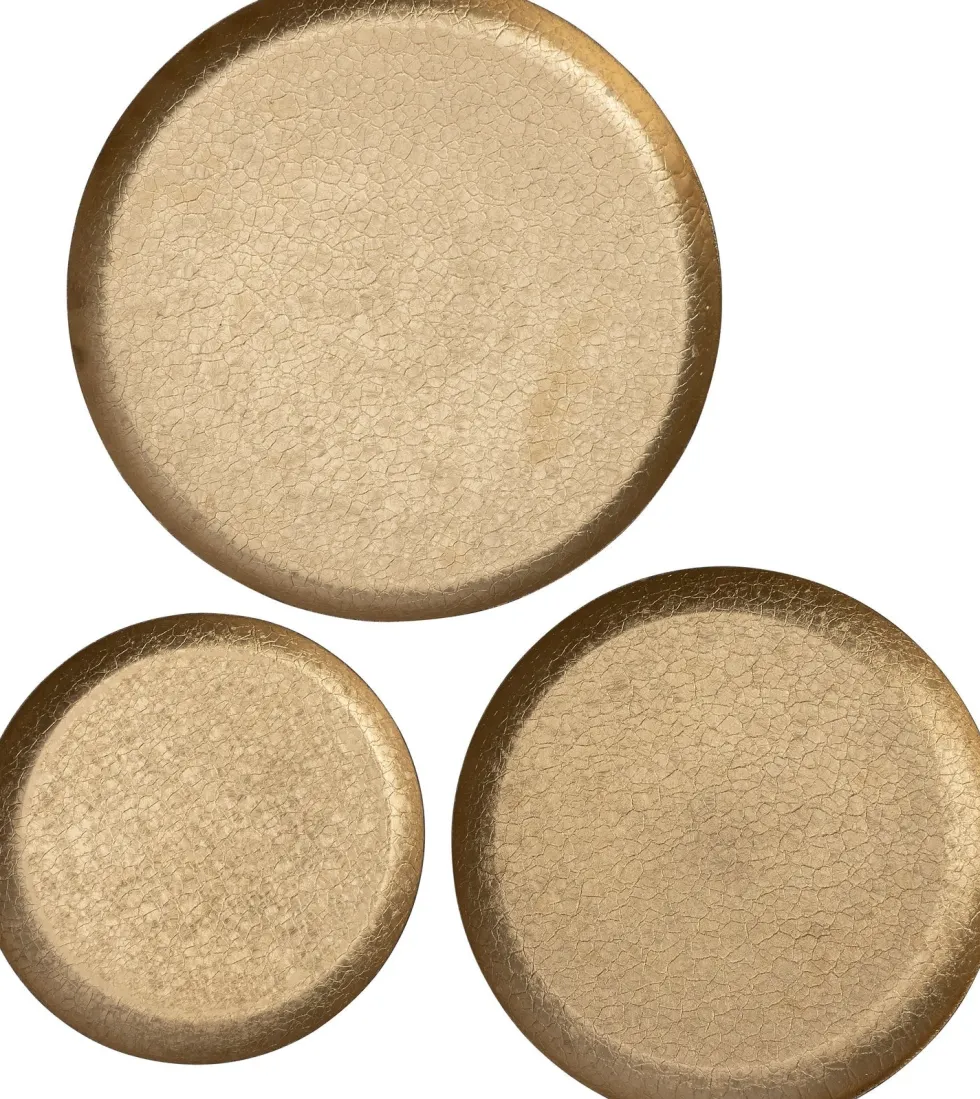 Intratuin decoratiebord Bony goud D 20 H 2 cm
