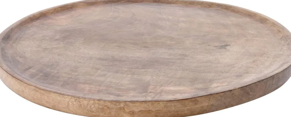 Intratuin decoratiebord Daphne naturel D 20 H 2 cm