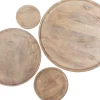 Intratuin decoratiebord Daphne naturel D 30 H 2 cm