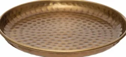 Intratuin decoratiebord Emma goud D 30 H 2 cm