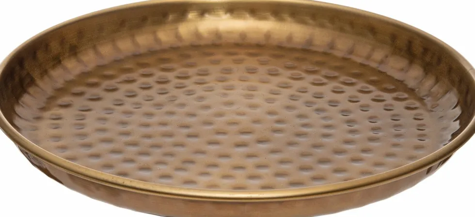 Intratuin decoratiebord Emma goud D 30 H 2 cm