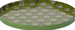 Intratuin decoratiebord Femia groen D 25 H 2 cm