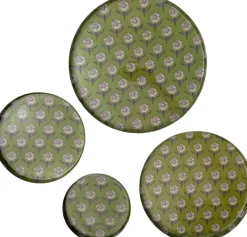 Intratuin decoratiebord Femia groen D 25 H 2 cm
